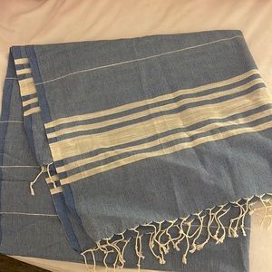 Blue Turkish towel